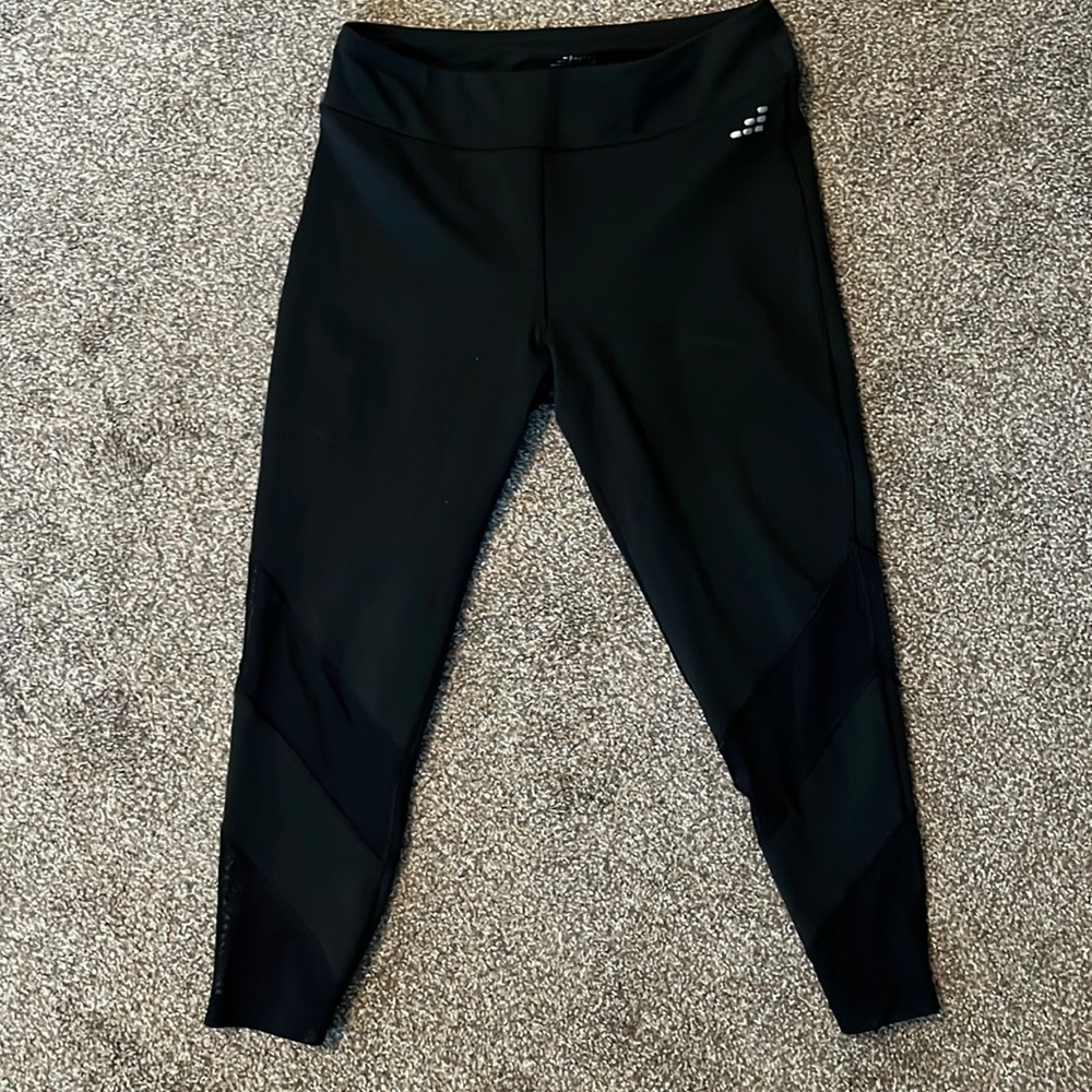 BCG Capri Legging with Mesh Cutout Size M